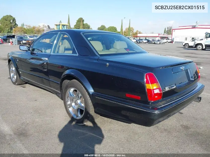 2002 Bentley Continental T VIN: SCBZU25E82CX01515 Lot: 43516018