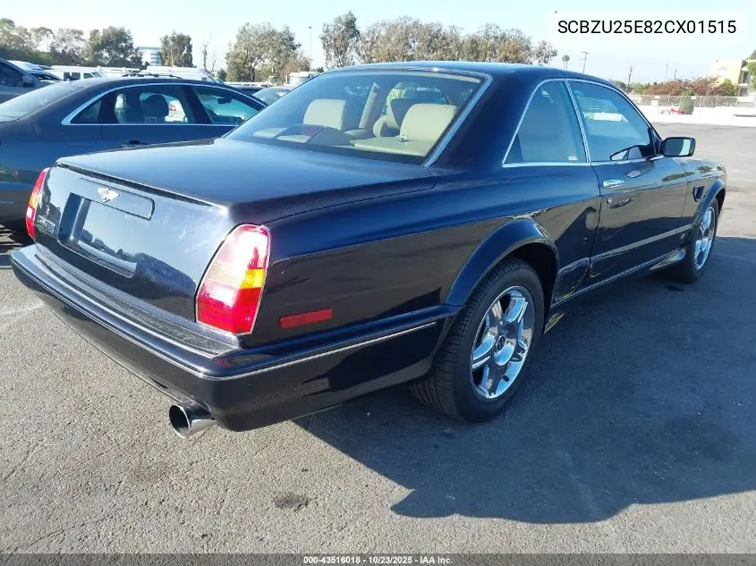2002 Bentley Continental T VIN: SCBZU25E82CX01515 Lot: 43516018