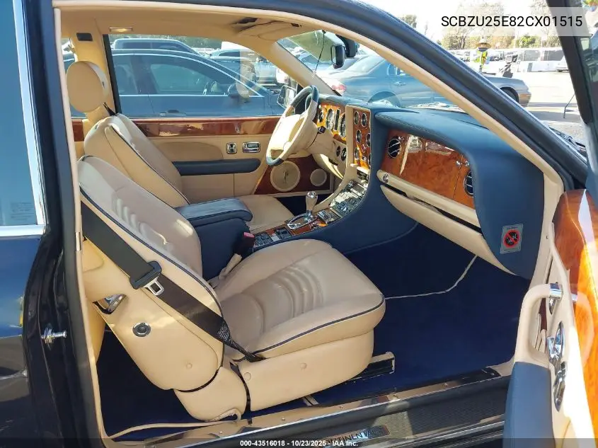 2002 Bentley Continental T VIN: SCBZU25E82CX01515 Lot: 43516018