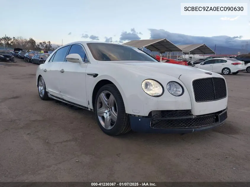 2014 Bentley Flying Spur VIN: SCBEC9ZA0EC090630 Lot: 41230367