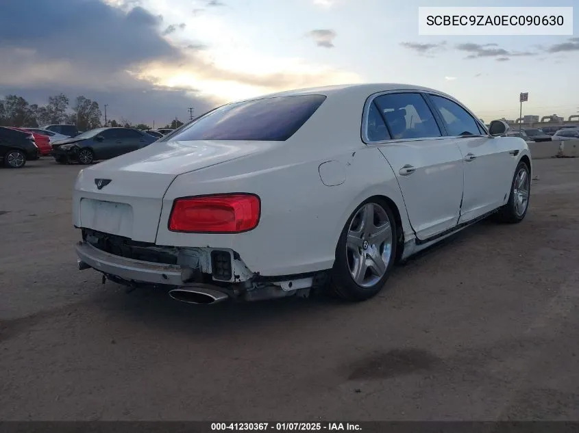 2014 Bentley Flying Spur VIN: SCBEC9ZA0EC090630 Lot: 41230367