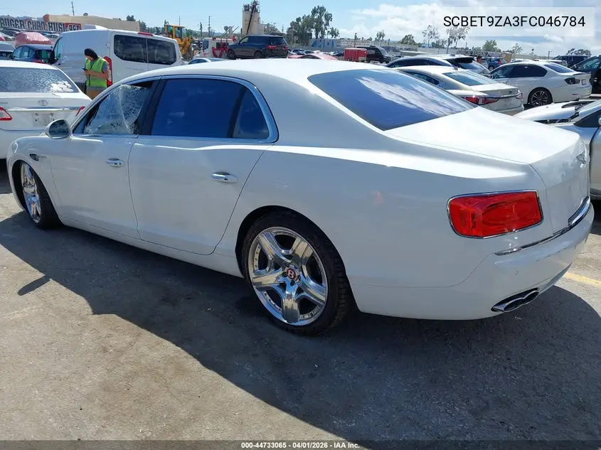 2015 Bentley Flying Spur V8 VIN: SCBET9ZA3FC046784 Lot: 44733065
