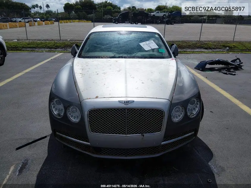 2016 Bentley Flying Spur W12 VIN: SCBEC9ZA4GC055897 Lot: 45114275