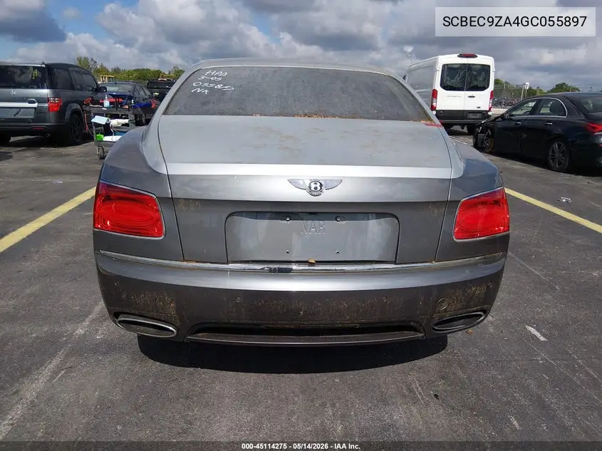 2016 Bentley Flying Spur W12 VIN: SCBEC9ZA4GC055897 Lot: 45114275