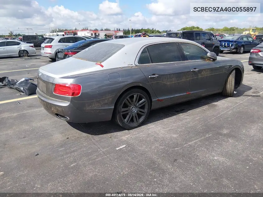 2016 Bentley Flying Spur W12 VIN: SCBEC9ZA4GC055897 Lot: 45114275