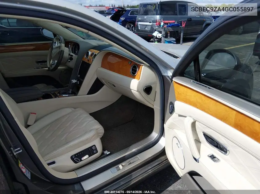 2016 Bentley Flying Spur W12 VIN: SCBEC9ZA4GC055897 Lot: 45114275