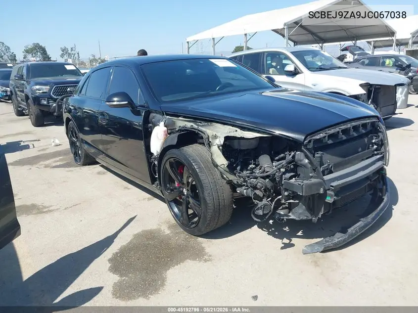 2018 Bentley Flying Spur W12 S VIN: SCBEJ9ZA9JC067038 Lot: 45192796