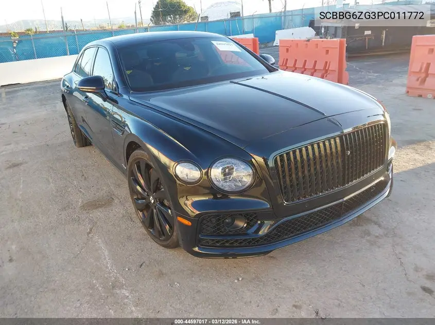 2023 Bentley Flying Spur Azure/Mulliner V8/S VIN: SCBBG6ZG3PC011772 Lot: 44597017