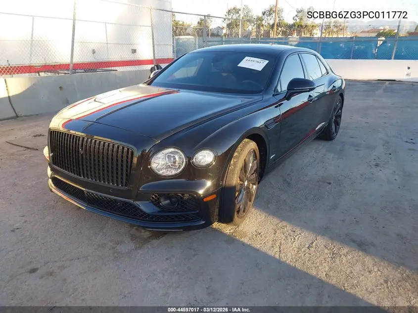 2023 Bentley Flying Spur Azure/Mulliner V8/S VIN: SCBBG6ZG3PC011772 Lot: 44597017
