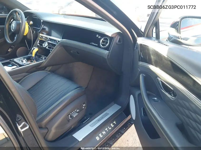 2023 Bentley Flying Spur Azure/Mulliner V8/S VIN: SCBBG6ZG3PC011772 Lot: 44597017