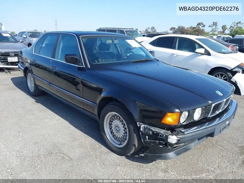 1993 BMW 740 I Automatic VIN: WBAGD4320PDE62276 Lot: 45277366