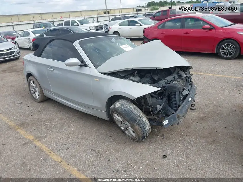 2008 BMW 128I VIN: WBAUL73508VE89460 Lot: 44949140