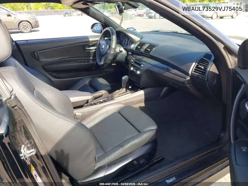 2009 BMW 128I VIN: WBAUL73529VJ75405 Lot: 44817639