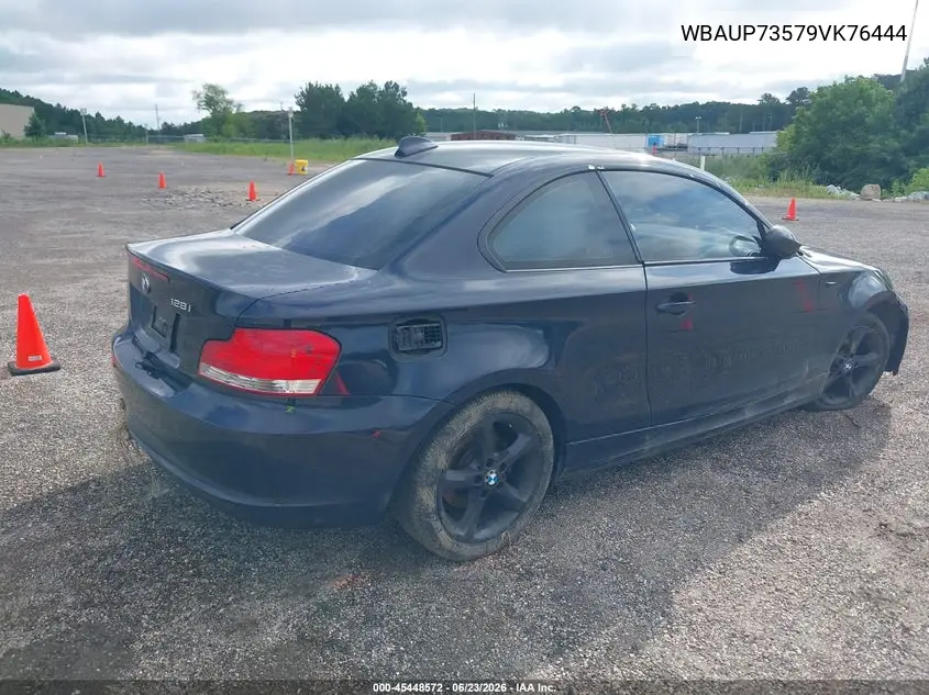 2009 BMW 128I VIN: WBAUP73579VK76444 Lot: 45448572