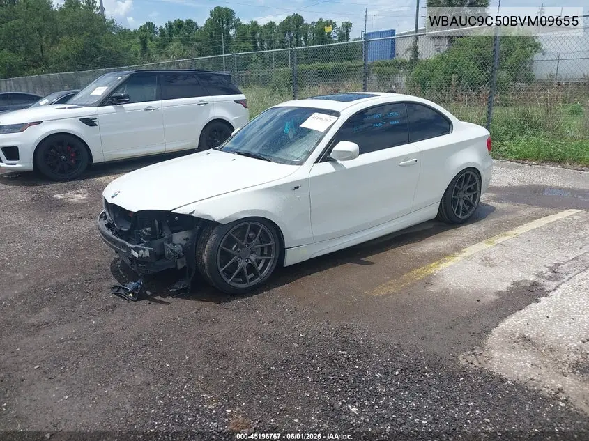 2011 BMW 135I VIN: WBAUC9C50BVM09655 Lot: 45196767