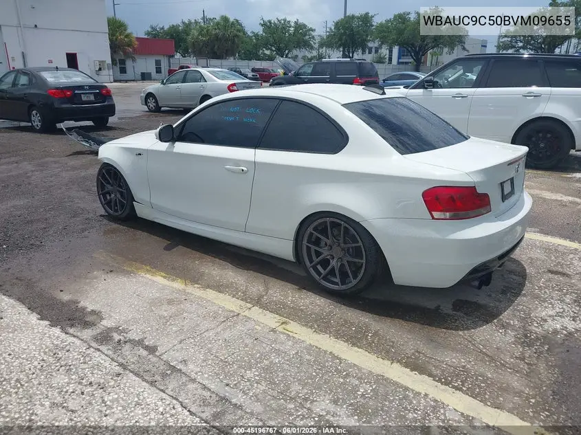 2011 BMW 135I VIN: WBAUC9C50BVM09655 Lot: 45196767
