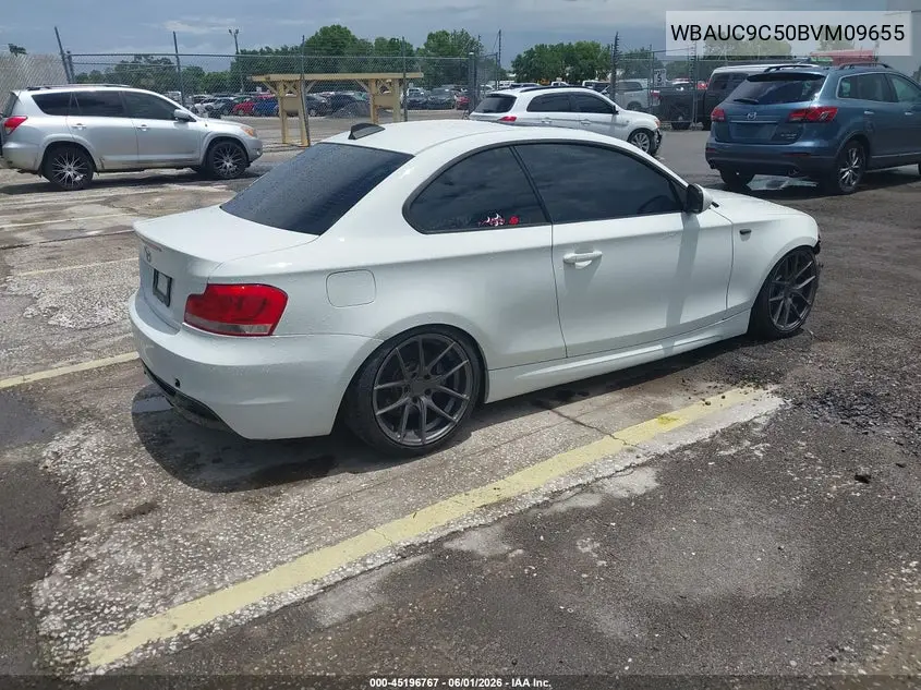 2011 BMW 135I VIN: WBAUC9C50BVM09655 Lot: 45196767