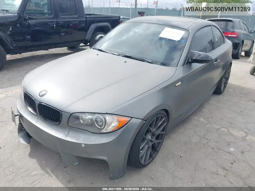 2011 BMW 135I VIN: WBAUC9C50BVM11289 Lot: 45211558