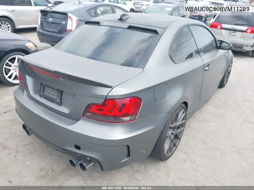 2011 BMW 135I VIN: WBAUC9C50BVM11289 Lot: 45211558