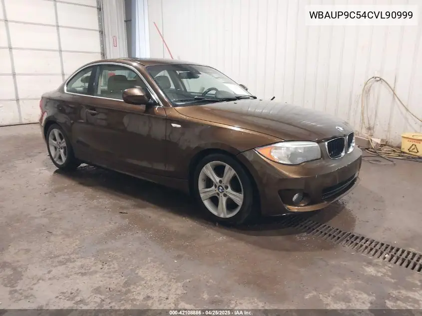 2012 BMW 128I VIN: WBAUP9C54CVL90999 Lot: 42108886