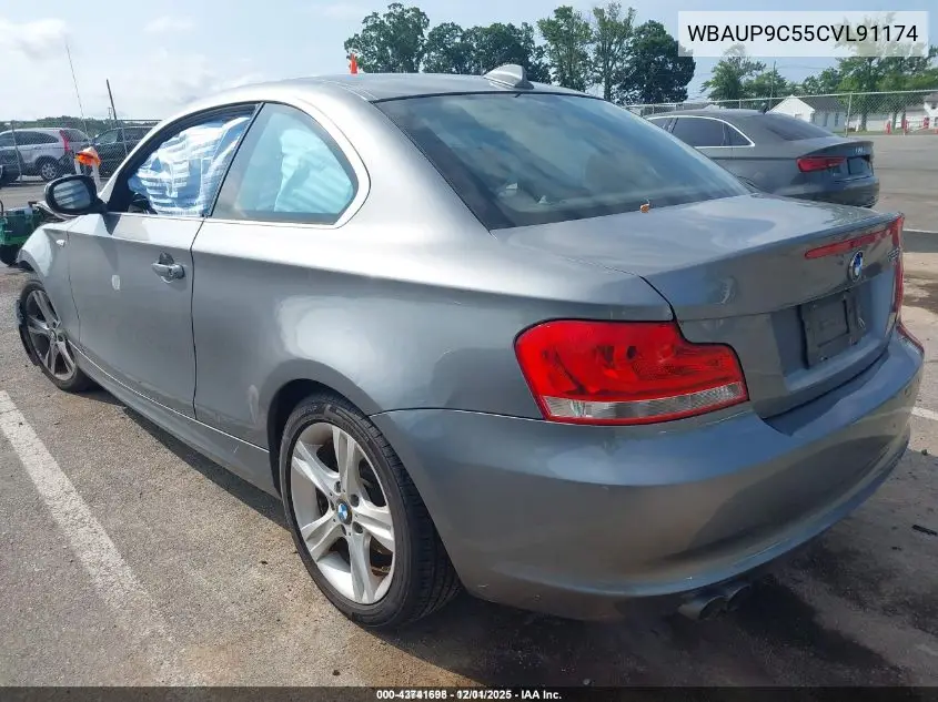 2012 BMW 128I VIN: WBAUP9C55CVL91174 Lot: 43741698