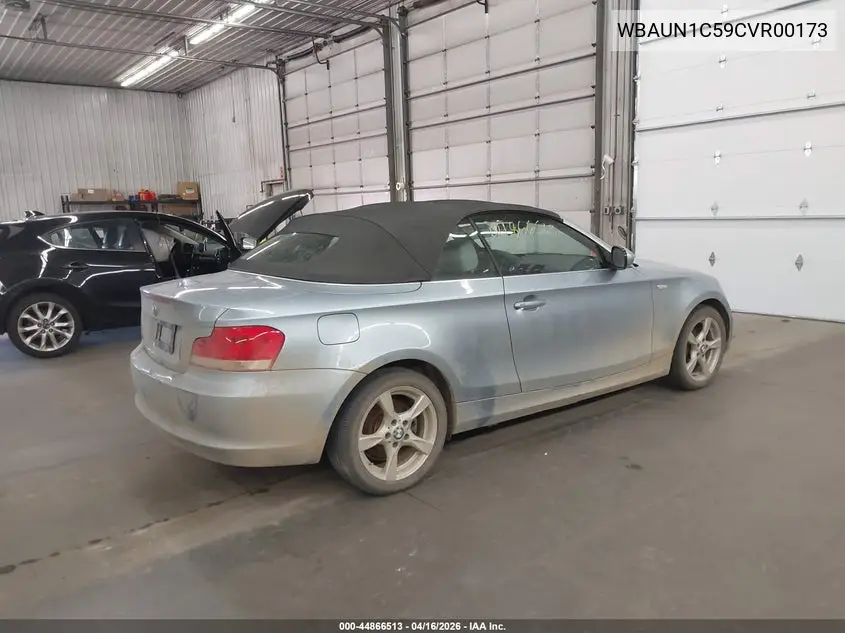 2012 BMW 128I VIN: WBAUN1C59CVR00173 Lot: 44866513