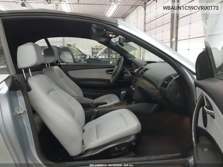 2012 BMW 128I VIN: WBAUN1C59CVR00173 Lot: 44866513