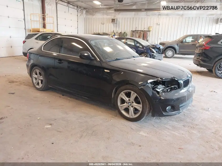 2012 BMW 128I VIN: WBAUP7C56CVP22736 Lot: 45282941