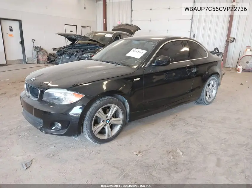 2012 BMW 128I VIN: WBAUP7C56CVP22736 Lot: 45282941