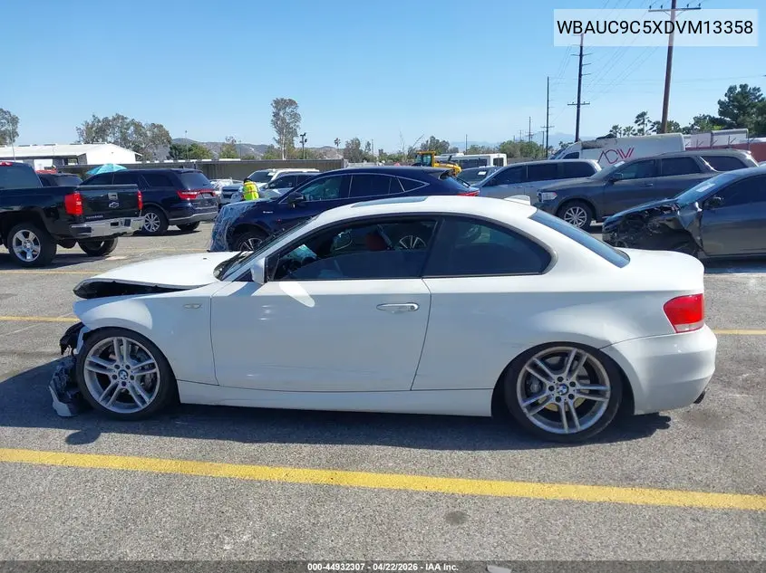 2013 BMW 135I VIN: WBAUC9C5XDVM13358 Lot: 44932307