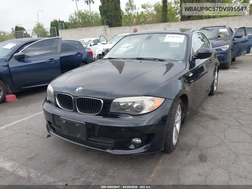 2013 BMW 128I VIN: WBAUP9C57DVS95547 Lot: 45003847