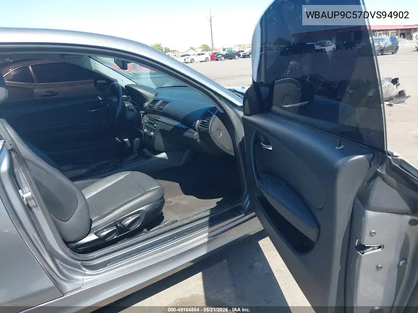 2013 BMW 128I VIN: WBAUP9C57DVS94902 Lot: 45164884