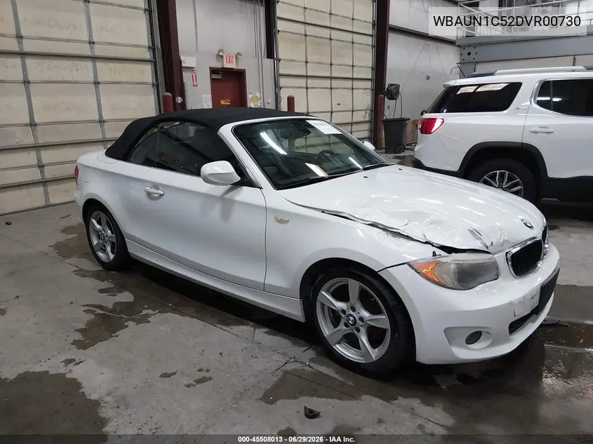 2013 BMW 128I VIN: WBAUN1C52DVR00730 Lot: 45508013