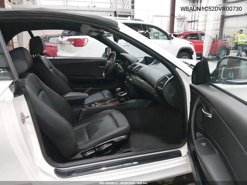 2013 BMW 128I VIN: WBAUN1C52DVR00730 Lot: 45508013