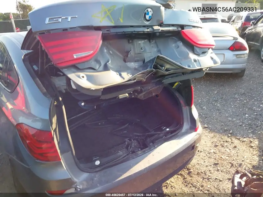 2010 BMW 550I Gran Turismo VIN: WBASN4C56AC209331 Lot: 45620457