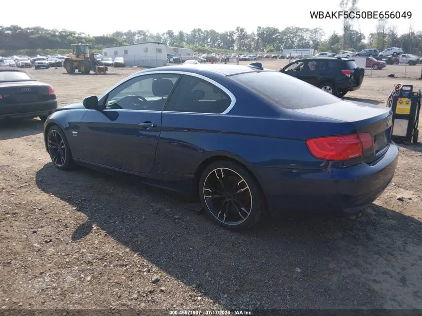 2011 BMW 328I xDrive VIN: WBAKF5C50BE656049 Lot: 45671907
