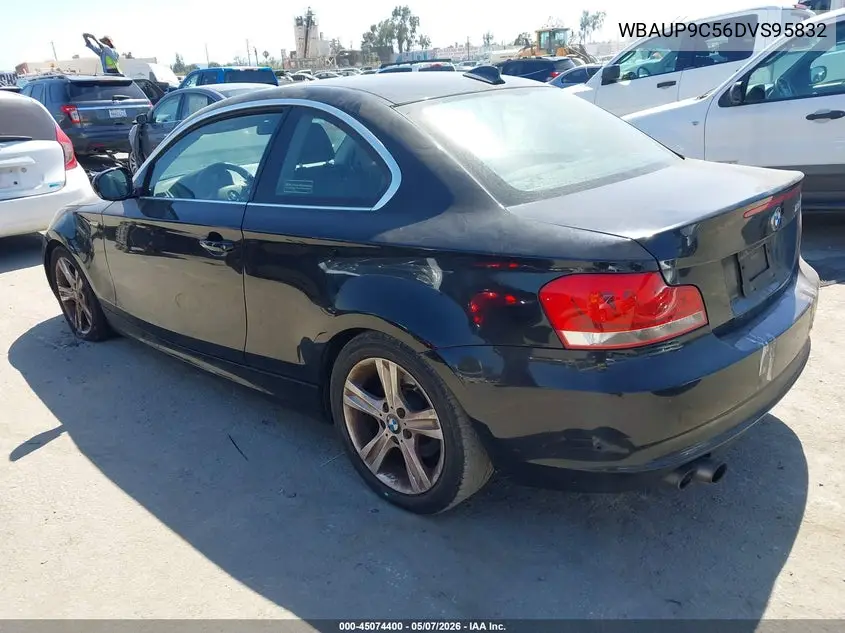 2013 BMW 128I VIN: WBAUP9C56DVS95832 Lot: 45074400
