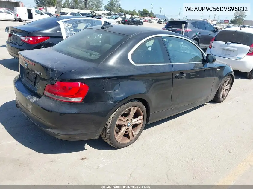 2013 BMW 128I VIN: WBAUP9C56DVS95832 Lot: 45074400