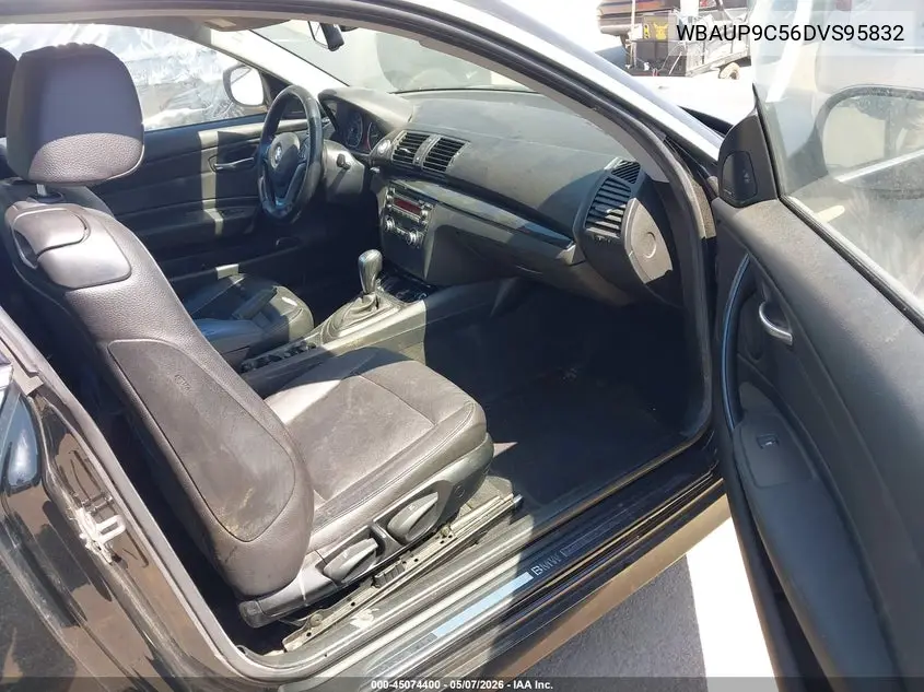 2013 BMW 128I VIN: WBAUP9C56DVS95832 Lot: 45074400