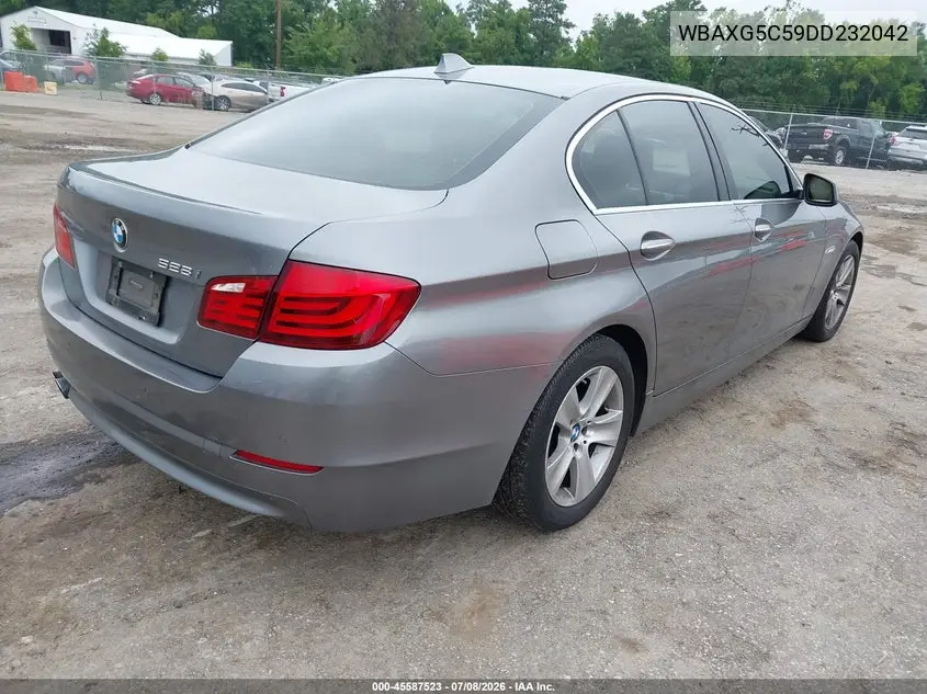 2013 BMW 528I VIN: WBAXG5C59DD232042 Lot: 45587523