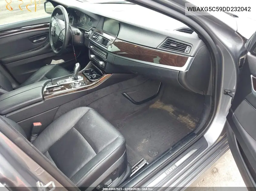 2013 BMW 528I VIN: WBAXG5C59DD232042 Lot: 45587523