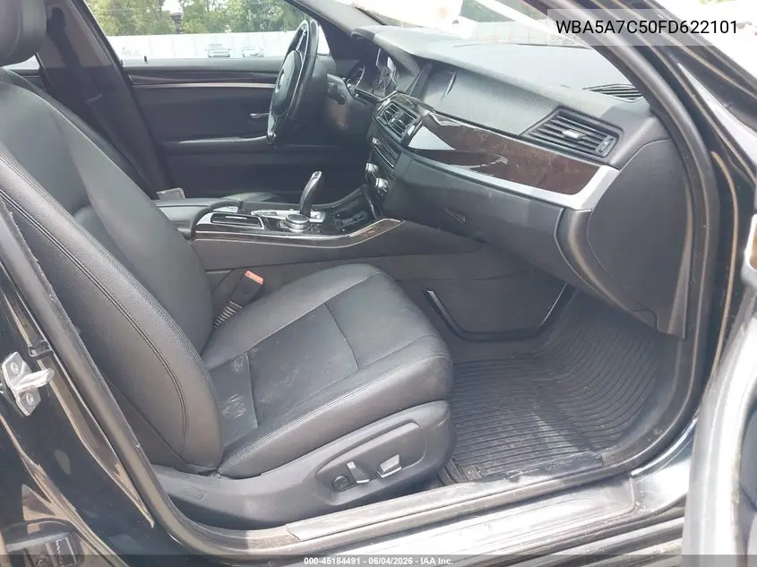 2015 BMW 528I xDrive VIN: WBA5A7C50FD622101 Lot: 45184491
