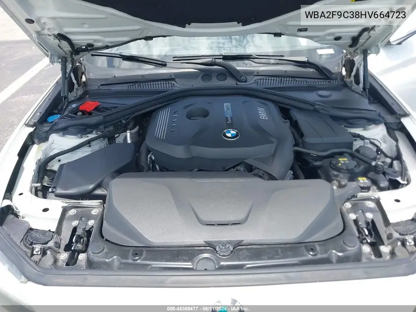 2017 BMW 230I VIN: WBA2F9C38HV664723 Lot: 45369477