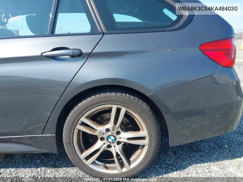 2019 BMW 330I xDrive Touring VIN: WBA8K3C54KA484030 Lot: 12661297
