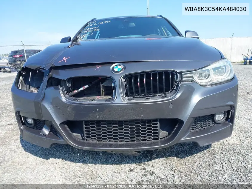 2019 BMW 330I xDrive Touring VIN: WBA8K3C54KA484030 Lot: 12661297
