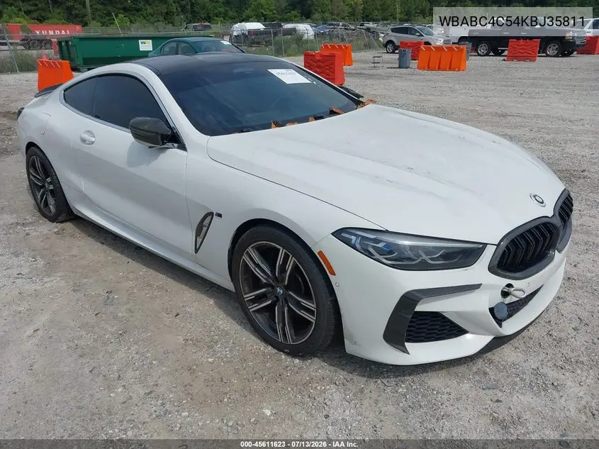 2019 BMW M850I xDrive VIN: WBABC4C54KBJ35811 Lot: 45611623
