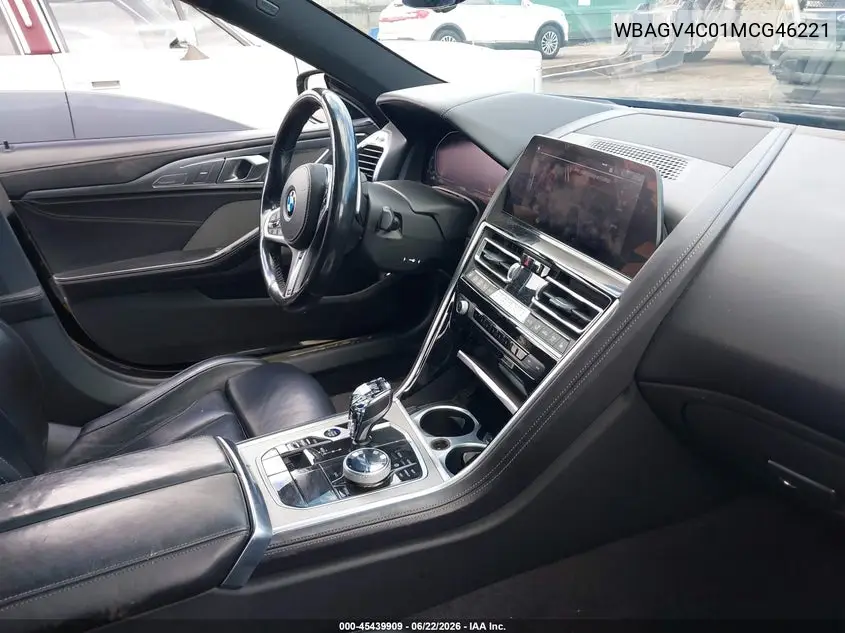 2021 BMW 840I Gran Coupe xDrive VIN: WBAGV4C01MCG46221 Lot: 45439909