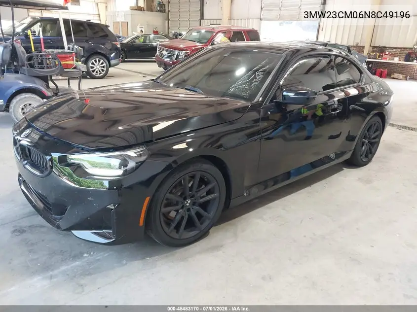 2022 BMW 230 I VIN: 3MW23CM06N8C49196 Lot: 45483170