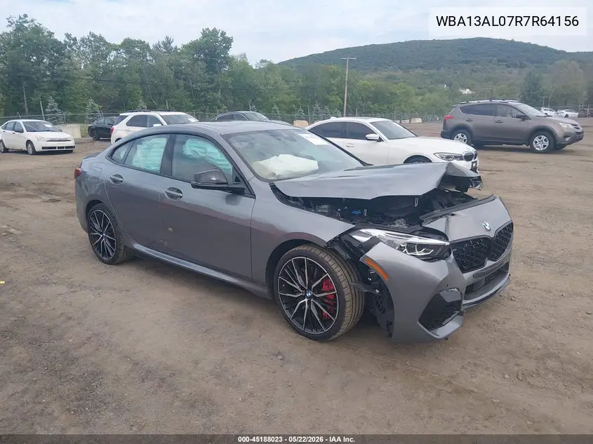 2024 BMW M235 Gran Coupe I xDrive VIN: WBA13AL07R7R64156 Lot: 45188023