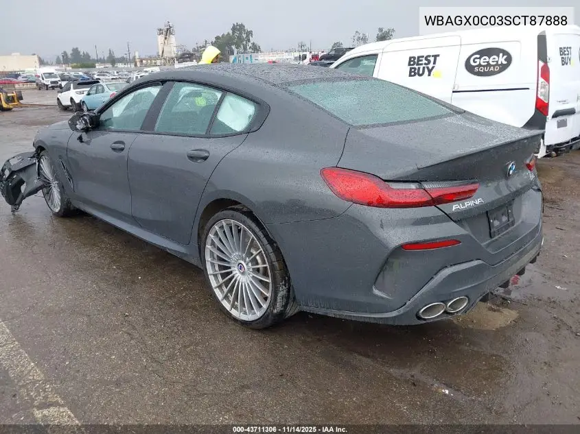 WBAGX0C03SCT87888 2025 BMW Alpina B8 Gran Coupe xDrive